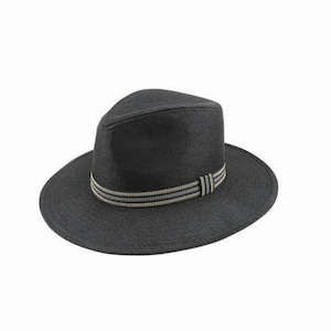 Avenel Noah Polyester Safari Hat with Wide Brim and Ribbon Band – UPF 50+ Sun Protection