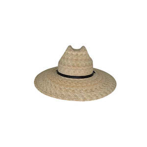 Premium Straw Hats: Newhaven Palm Straw Lifeguard Hat – Wide Brim with UPF50+ Sun Protection