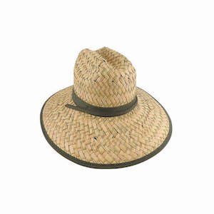 Easton Deluxe Rush Straw Hat with Cotton Lining and UPF 50+ Sun Protection