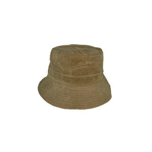 Premium Bucket Hats: Avenel Phillips Waxed Cotton Bucket Hat with Small Brim and UPF 50+ Protection