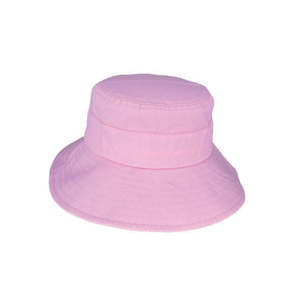 Premium Bucket Hats: Kids’ Cotton Ponytail Bucket Hat – UPF50+ Sun Protection, Adjustable Fit