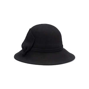 Premium Felt Hats: Luna Women's Australian Wool Felt Bell Cloche Hat with Adjustable Fit