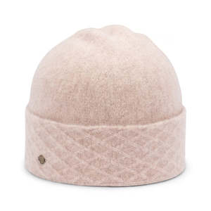 Premium Beanie: ZOLA – Boiled Wool Pull-On Beanie with Mesh Trim