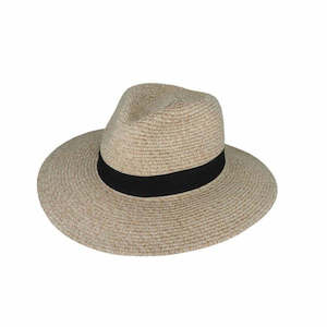 Premium Safari Hats: Havana Crushable Two-Tone Safari Traveller Hat with Adjustable Fit