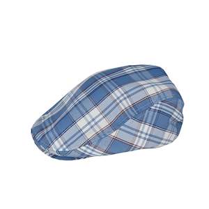 Premium Ivy Caps: Avenel Walker Polyester Check Ivy Cap