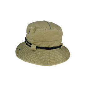 Premium Bush Hats: Archer Cotton Drill Bush Hat with Zip-Away Fly Veil