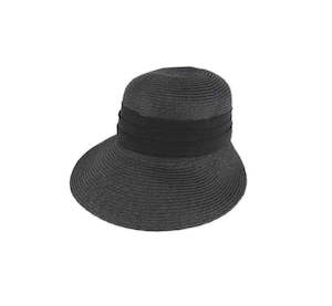 Cecelia Women’s Paper Braid Facesaver Hat with UPF 50+ and Adjustable Fit