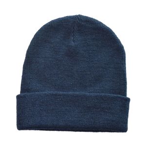 Premium Wool Blend Beanie – Extra Warm Knit with Roll-Up Cuff | One Size Fits Most