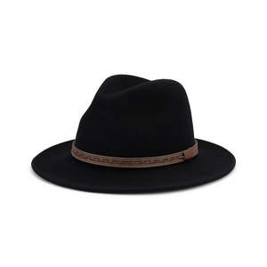 Premium Felt Hats: Johnny – Crushable Water-Repellent Wool Felt Safari Hat with Leather Band