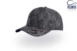 Atlantis Headwear: Atlantis Phase Cap – Satin Polyester Blend with Structured Front & Contrasting Visor | NZ Stock