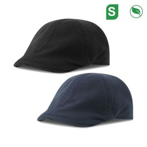 Atlantis Gatsby Street Cheese Cutter Cap‑S – Sustainable Cotton Blend