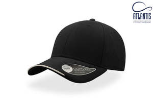Atlantis Headwear: Atlantis Estoril Cap – 100% Polyester Jacquard with Structured Front & Adjustable Velcro | NZ Stock