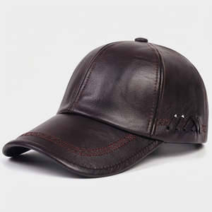 Leather Baseball Cap - Urban Caps