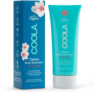 Coola Classic Body SPF50 Organic Sunscreen Lotion - Guava Mango
