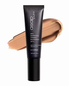Asap Pure Mineral Makeup: asap pure skin perfecting mineral foundation