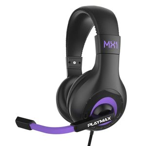 Gaming and Fun: Playmax MX1 Universal Headset – Purple
