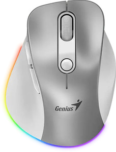 Genius Ergo 9000S Pro Silent Ergo Mouse – Silver