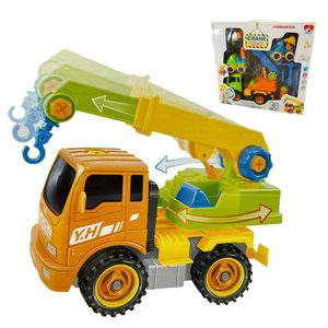 Products: Kids 8pc Crane and Truck Playset