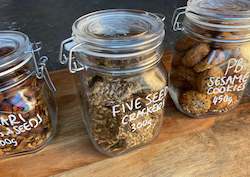 Snacks: 5 Seed Crackers (GF, Vegan), 350g