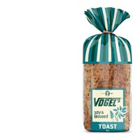 Snacks: Vogel's Toast Bread Soy & Linseed, 720g