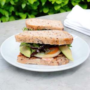 Sandwiches 1: Bacon + egg sandwich