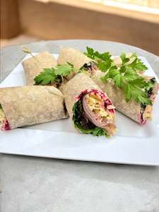 All: Beef & beetroot wrap (2 halves) (Copy)