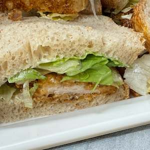 All: Korean fried chicken sandwich