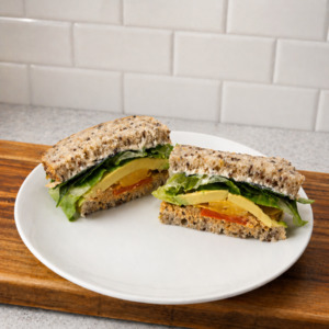 All: Roasted carrot sandwich