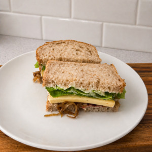 All: Bacon + brie sandwich