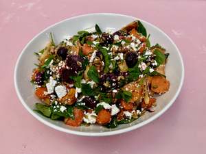 All: Winter root vegetable + feta salad