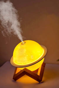 Humidifiers Diffusers: Planet Air Humidifier with Night Light