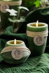 Home Plant Decor Gifts: Flower Bloom Handmade Soy Wax Fragrance Candle