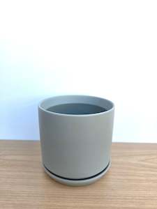 Pots: Adelle Straight Planter Pot 13.5CM - Light Grey