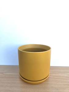 Adelle Straight Planter Pot 13.5CM - Mustard