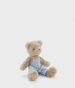 Baby Child: Nana Huchy - Baby Honey Bear - Baby Blue Overalls