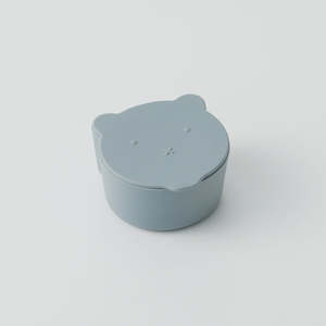 Silicone Mini Bear Snack Box - Sky Blue