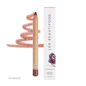 Makeup: Luk Beautifood Lipstick Crayon - Fig Brulee