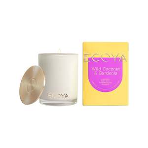 Ecoya Sensory Escapes Collection - Wild Coconut & Gardenia Madison Candle