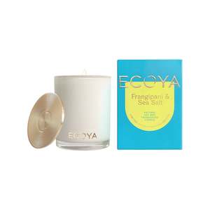 Ecoya Sensory Escapes Collection - Frangipani & Sea Salt Madison Candle
