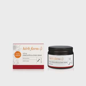 Skincare: The Herb Farm - Refining Hand & Decolletage Cream