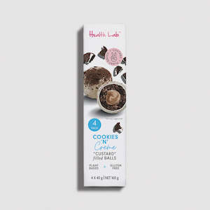 Health Lab Custard Filled Balls - Cookies N Cream 3pack