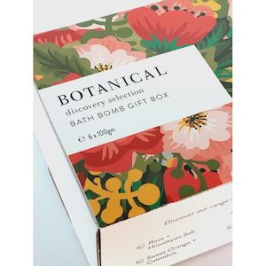 Bath: Botanical Bath Bomb Gift Box