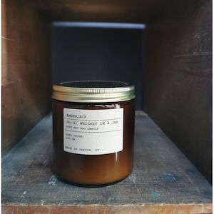 Amberjack Candle Co: Amberjack - Whiskey In a Jar Candle