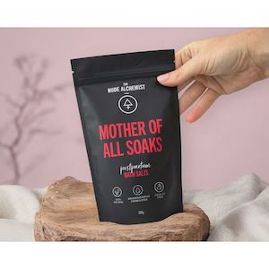 Baby Child: The Nude Alchemist Mother Of All Soaks - Postpartum Bath Salts