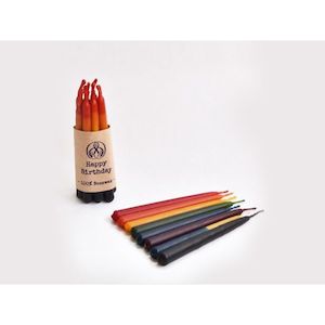 Hohepa: 100% Beeswax Birthday Candles
