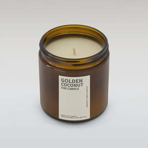 Candles Home Fragrance: Amberjack Candle Co - Golden Coconut