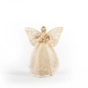 Christmas: Abaca Angel Tree Topper