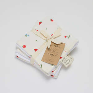 Montii: Over The Dandelions Wash Cloth Set Of 2 - Sweet Pickings