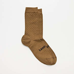Lamington Mens Merino Wool Crew Socks - Chia