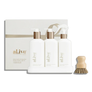 Christmas: Al.ive Kitchen Trio Rituals Gift Set - Lemon Myrtle & Honeydew